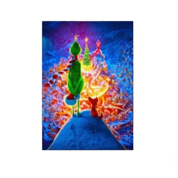 The Grinch Movie Christmas Print - Picture 1 of 4